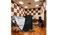 Drum Set Dust Cover Dustproof Drum Kit Dust Cover Water Resistant for Drummers, Artists, Stage