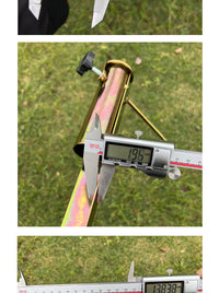 太阳伞地插伞插大户外遮阳伞摆摊沙滩伞两脚地插太阳伞钓鱼伞地钉 摆摊伞地插-中号带调节圈