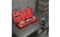 Wheel Hub Puller Set Metal Hub Bearing Remover Kit Pulling Axle Bearing Puller for Garage