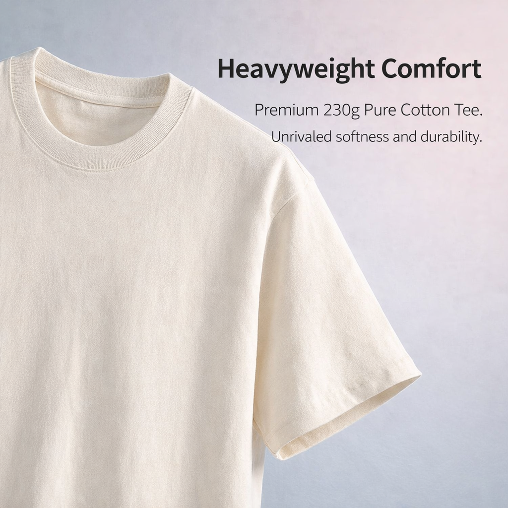 Men's Dense Base Layer T-Shirts with Crew Neck, Loose Fit Short Sleeve Tee for Streetwear and Casual Wear, Moisture Wicking Material
