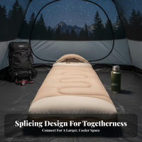 transformable Sleeping Bag All-Season Outdoor Equipment Coldresistant for Tent, Hotel