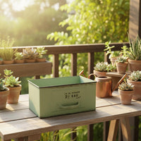 Rectangular Drawer Planter Multi-Use Desktop Succulent Planter Vintage Design
