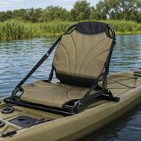 Kayak Seat Adjustable Kayak Seat with Back Support Compact for Kayakers, Paddlers