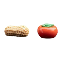 2 Pieces Persimmon Peanut Car Ornament Self for Women, New Drivers