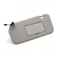 Gray Car Sun Visor with Mirror Replacement Car Sun Visor Easy Installation Automotive Part High Quality for Commuters