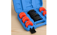 Universal Fork Seal Driver Tool Prevents Damage Motorcycle Fork Seal Installer Portable Case Included for Mechanics