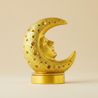 Moon Incense Burner Decorative Resin Incense Holder Mystical Design for Study