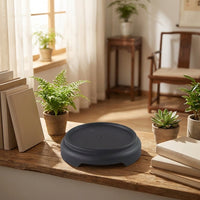 Plant Trays and Drip Tray for Outdoor Plants, Resin Plant Saucers with Raised Feet, Heavy Duty Pot Saucer for Household Gardening Areas