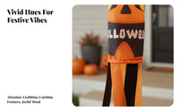 spirit Windsock Halloween Themed specterShaped Windsock Flying Effect for Garden