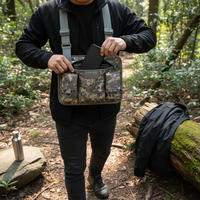 Outdoor Waterproof Fishing Tool Bag Portable Tactical Multi-functional Storage Pack