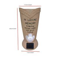 Angel Memorial Vase in Loving Memory Angel Grave Vase Weather Resistant
