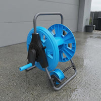 Portable Hose Reel Carrier Stable Structure Outdoor Storage Heavy Duty