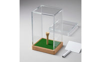 Golf Ball Display Case Transparent Cover Tabletop Golf Ball Case Compact