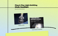 2011-2015 Sedan LED Bulbs 6000K