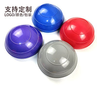 PVC迷你小波速球半圆平衡球儿童感统训练触觉球普拉提健身脚踩球
