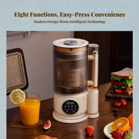 Glass Blender, Quiet, Self-Cleaning, 500W, Kitchen