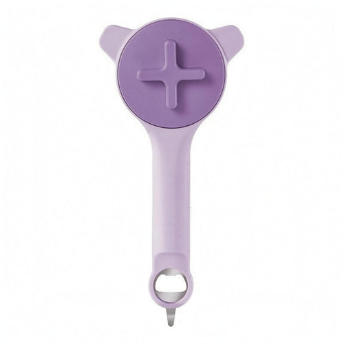 Screw-on Lid Opener Hanging Hole Handheld Bottle Cap Opener Metal Insert Jar Lid Wrench