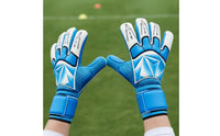 Goalkeeper Gloves Adjustable Goalie Gloves Comfortable for Goalkeepers, Football Matches