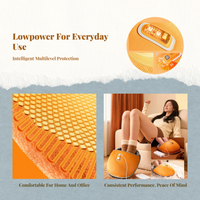 USB foot warmer, fast heat, adjustable.
