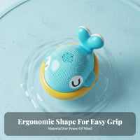 Automatic Water Spray Fountain Bath Toy Waterproof Design Marine Creature Sprinkler Toy Polished Rounded Edges for Toddlers, Infants