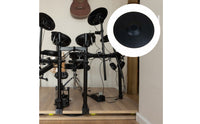 Two-zoneZone Cymbal Pad Single   Electronic Cymbal Pad High-Elastic Silicone Musical Equipment