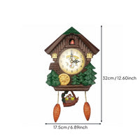 Musical Cuckoo Wall Timepiece Hourly Chime Cuckoo Wall Timepiece Creative Shape