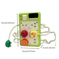 Power Strip Toy Interactive Plug and Socket Toy   Pretend Power Outlet for Airplane, Preschool