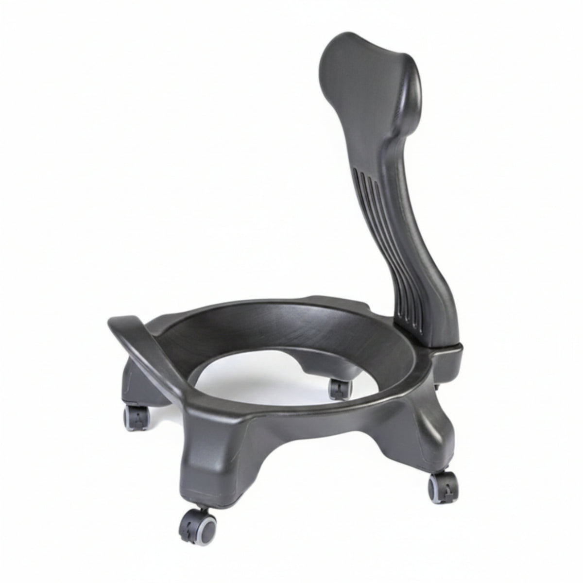 Exercise Ball Chair Frame Ergonomic Balance Ball Chair Base Core-Strengthening Furniture for Office Workers