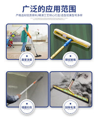 4节杆弹舌款加厚不锈钢杆涂刷工具油工油漆涂料刷墙工具打磨腻子