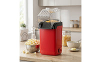 Electric Popcorn Maker Compact Popcorn Maker with Clear Cover for Movie Nights, Home