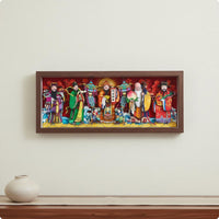 Paper Carving Wall Hanging Festive 3d Paper Art