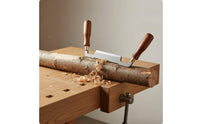 Woodworking Draw Angled Ends Draw Shave Wooden Handles for Woodshop