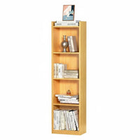 Narrow Shelving Storage System Space-Saving 6-Tier Standing Shelf Anti-Tip