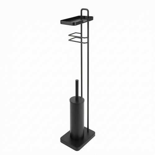 Bathroom Tissue Stand with Brush Holder No Bathroom Tissue Stand