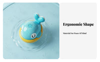 Automatic Water Spray Fountain Bath Toy Waterproof Design Marine Creature Sprinkler Toy Polished Rounded Edges for Toddlers, Infants