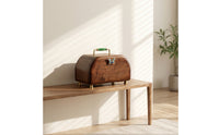 Jewelry Storage Box with Mirror Wooden Jewelry Chest with Drawers Mirrored for Bedroom