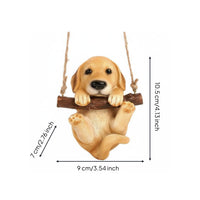 Pig Rope Hanger Cat Rope Hanger Weather Resistant Garden Decor for Balcony