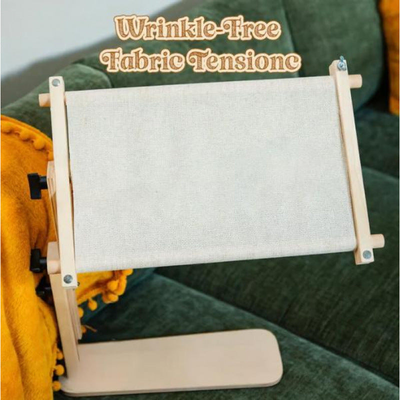 Adjustable Wooden Embroidery Frame for Tabletop