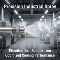 Wide Angle Industrial Spray Head, Solid Cone Spraying Nozzle Tips, Stainless Steel Nozzle for Cleani - Image 4