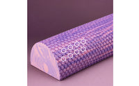 EVA Half-Round Foam Roller Firm Half-Round Roller with Textured Surface Lightweight Non-Slip for Yogis, Athletes, Mindful Movement Practice, Stretching, Physical Rehabilitation, Home Gym