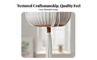 Handmade Hanging Planter Basket Decorative Macrame Plant Hanger Space Saving Beaded Flower Pot Hanger Vintage-Inspired for Home Decorators, Indoor, Living Room, Balcony, Patio