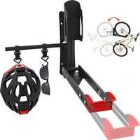 Multifunctional Wall-Mounted Bike Storage Rack