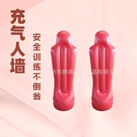 足球人墙充气人墙假人训练儿童户外足球训练器材不倒翁陪练人墙