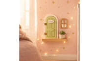 Fairy Door Set Rounded Arch Home Decor Hand Painted