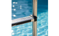 Swimming Pool Ladder with Handrails Stainless Steel in-Ground Pool Ladder Anti-Slip