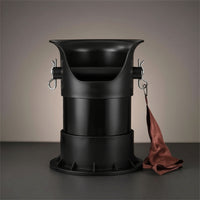 Espresso Knock Box Cylindrical Container Removable for Kitchen Countertops