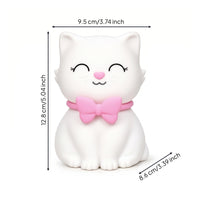 Bedside Silicone Cat Night Light Lighting Timer