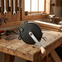 Manual Honing Tool with Wooden Handle Portable for Workshop, Craftsmen