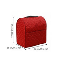 Quilted Blender Cover Waterproof Kitchen Appliance Cover with Pocket Dustproof