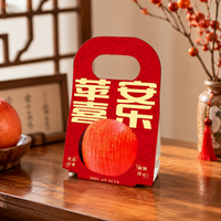 10 Small Brown Fruit Box Catering Boxes 350gsm Paperboard Fruit Packaging Box
